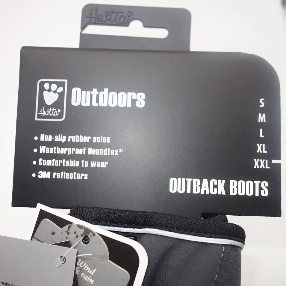 NEW HURTTA Outback Non Slip All Weather Dog Boots Shoes Size XXL